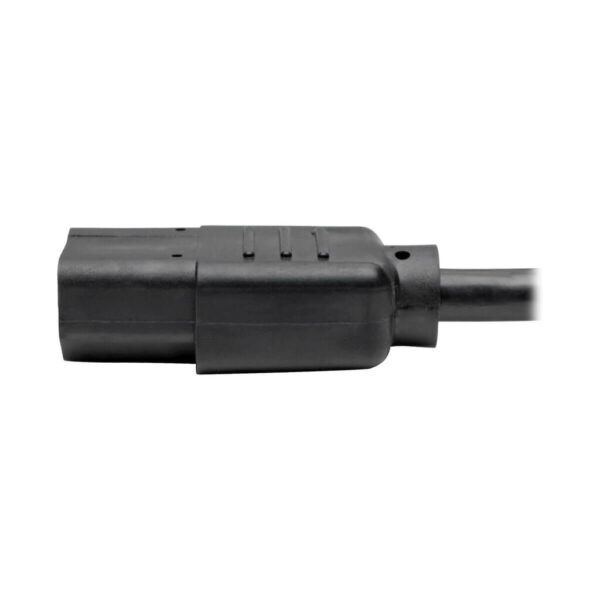 dc2b8fb0d3f5dcb0acdf3eac253c4a82-3 Tripp Lite series Desktop Computer AC Power Cable, NEMA 5-15P to C13 - 10A, 125V, 18 AWG, 3 ft. (0.91 m), Black