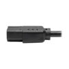 Tripp Lite series Desktop Computer AC Power Cable, NEMA 5-15P to C13 - 10A, 125V, 18 AWG, 6 ft. (1.83 m), Black - P006-006