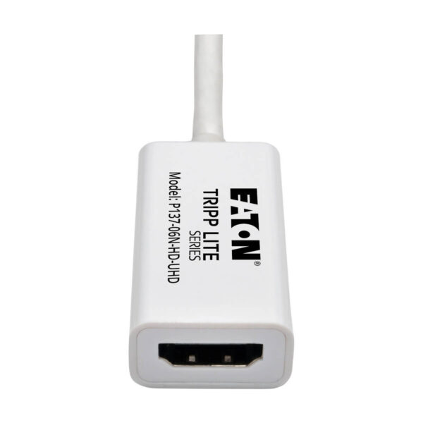 Tripp Lite series Keyspan Mini DisplayPort to HDMI Active Adapter Video Converter (M/F) - 4K, DP1.2, 6 in.