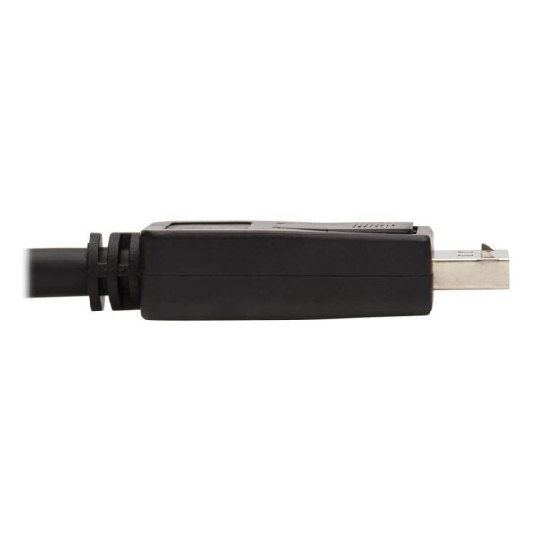 dc6571f65585dab9ea886c78ececa5bb-1 Tripp Lite series DisplayPort 1.2 to HDMI Active Adapter Cable (M/M), 4K 60 Hz, HDR, Secure-Grip Plugs, Black, 15 ft. (4.6 m), TAA