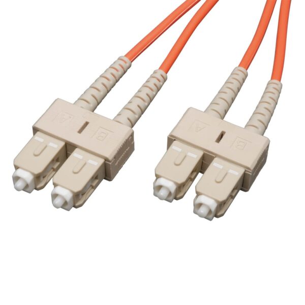 Tripp Lite series Duplex Multimode 62.5/125 Fiber Patch Cable (SC/SC), 25M (82 ft.)