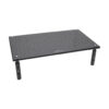 dcbde4f0d8bfee87c49572d2b86f02e5 Tripp Lite series Monitor Riser for Desk, 18 x 11 in. - Height Adjustable, Metal, Black - MR1812M