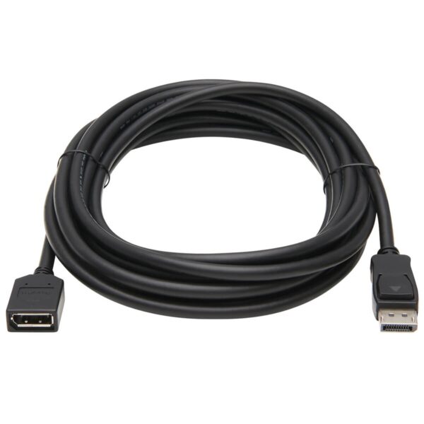 dcc4c88aef7e3a72edc4503dc8bb4ebc Tripp Lite series DisplayPort Extension Cable with Latch, 4K @ 60 Hz, HDCP 2.2 (M/F), 15 ft. (4.57 m)