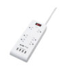 dce6b537bb8d09656fa96e3d2af15956 Tripp Lite TLP64USBRA15 surge protector White 6 AC outlet(s) 110 - 125 V 4,57 m