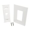 dd121cfcc8adf43a98a68007ab0266fb Tripp Lite series 1-Port Keystone Single-Gang Faceplate, White, TAA
