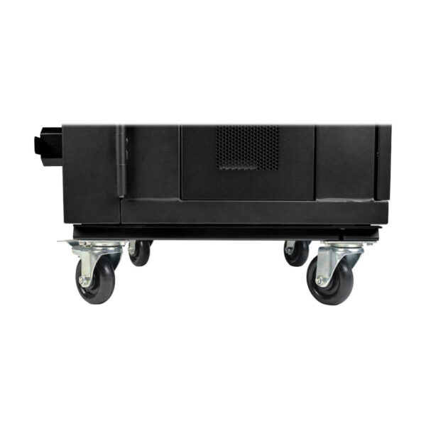 Tripp Lite series Mobile Cart Conversion Kit with Handle, Casters and Power Cord Manager for Tablet/Chromebook Charging Stations