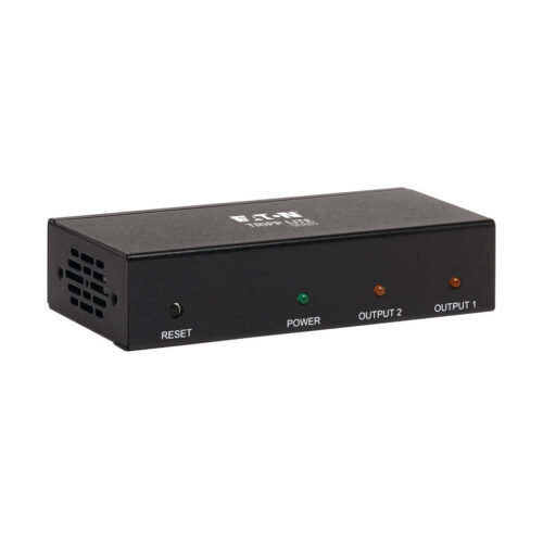 Tripp Lite series 2-Port HDMI Splitter - 4K @ 60 Hz, 4:4:4, Multi-Resolution Support, HDR, HDCP 2.2, TAA