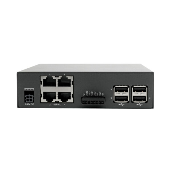 ddbcb67b3d82d5221199442731f30ecb Tripp Lite series 4-Port Console Server with Dual GB NIC, 4Gb Flash and 4 USB Ports, TAA