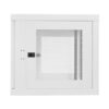 Tripp Lite series SmartRack 9U Low-Profile Switch-Depth-Plus Wall-Mount Mini Rack Enclosure, White