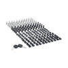 Tripp Lite series SmartRack 21U Low-Profile Switch-Depth Wall-Mount Half-Height Rack Enclosure