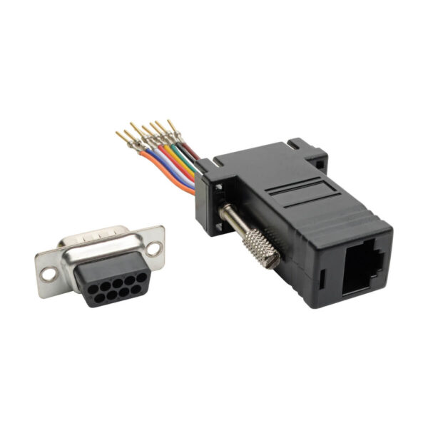 Tripp Lite series DB9 to RJ45 Modular Serial Adapter (M/F), RS-232, RS-422, RS-485