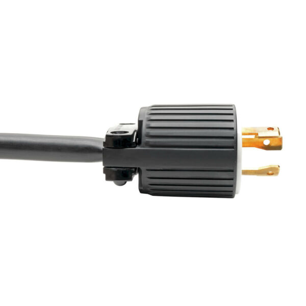 ddde4a57aa8b9e0f925d9ae1045d696d Tripp Lite series Power Extension Cord, NEMA L5-30P to NEMA L5-20R Extension Cord with Breaker - 20A, 120V, 10 AWG, 2 ft. (0.61 m), Black