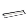 ddf1cea15e14d7fc27fec05c016fcb46 Tripp Lite series 24-Port Cat6a Feed-Through Patch Panel - 4PPoE Compliant, 1U Rack-Mount, RJ45 Ethernet, Black, TAA