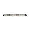 Tripp Lite series 24-Port 1U Rack-Mount Shielded Blank Keystone/Multimedia Patch Panel, RJ45 Ethernet, USB, HDMI, Cat5e/6