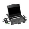 Tripp Lite series NetDirector 8-Port 1U Rack-Mount Console HDMI KVM Switch with 17 in. LCD and IP Remote Access, Dual Rail, TAA