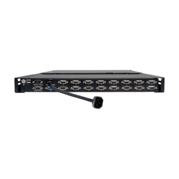de0925ac5e26341bdac7da543f7bace7 Tripp Lite series NetController 16-Port 1U Rack-Mount Console KVM Switch with 19-in. LCD, TAA