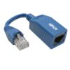 Tripp Lite series Cisco Console Rollover Cable Adapter (RJ45 M/F) - Blue, 5 in.