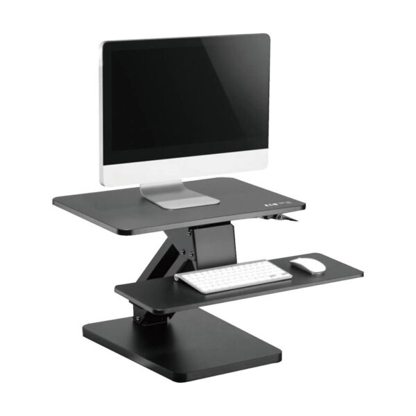 Tripp Lite series Safe-IT Adjustable-Height Sit-Stand Desktop Workstation, Antimicrobial Protection
