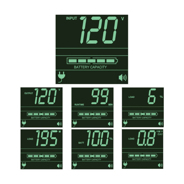 Tripp Lite series SmartPro 1500VA 1350W 120V Line-Interactive Sine Wave UPS - 8 Outlets, Network Card Option, LCD, USB, DB9, 2U Rack/Tower, TAA