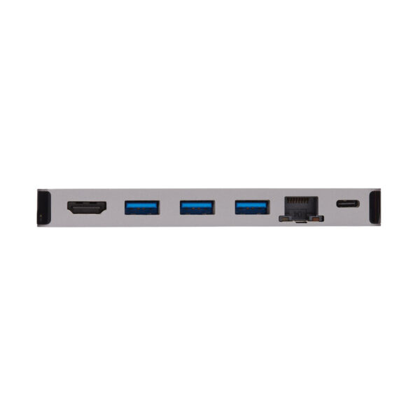 Tripp Lite series USB-C Dock - 4K HDMI, USB 3.x (5Gbps), USB-A/C Hub Ports, GbE, Memory Card, 100W PD Charging, Detachable Cord