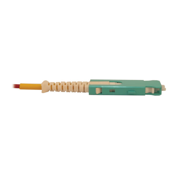 Tripp Lite series 40/100/400G Multimode 50/125 OM4 Fiber Optic Cable (Duplex SN-PC to Duplex LC-PC M/M), LSZH, Magenta, 3 m (9.8 ft.)