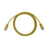 Tripp Lite series Cat6a 10G Snagless Molded Slim UTP Ethernet Cable (RJ45 M/M),PoE, Yellow, 5 ft. (1.5 m)