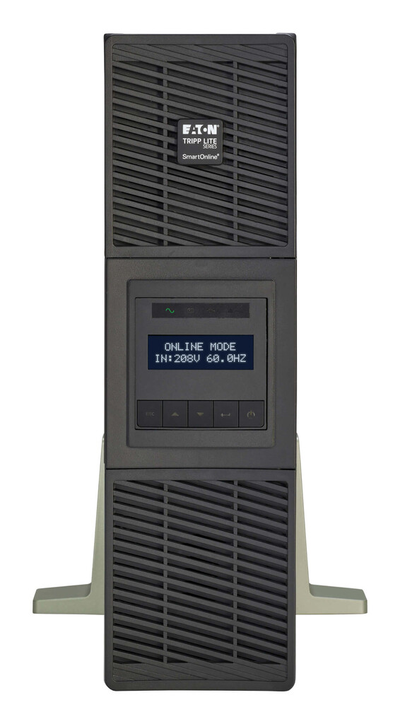 df73c9eca73b604a1d5ac9a52ac9b515-1 Tripp Lite SmartOnline 5kVA 4.5kW 208V Double-Conversion UPS - 2 L6-20R and 2 L6-30R Outlets, L6-30P Input, Network Card, 3U Rack/Tower - SU5000RT