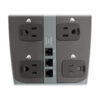Tripp Lite series Protect It! 10-Outlet Surge Protector, 8 ft. (2.43 m) Cord, 3345 Joules, Tel/Modem/Coaxial Protection