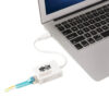 Tripp Lite series USB 2.0 Ethernet NIC Adapter - 10/100 Mbps, 100Base-FX, LC, Multimode Fiber, White