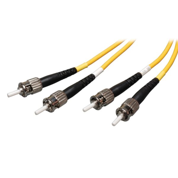 Tripp Lite series Duplex Singlemode 9/125 Fiber Patch Cable (ST/ST), 1M (3 ft.)