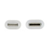dfcd51caf0924e83a511ed063de68ce0 Tripp Lite series Safe-IT USB-C to Lightning Sync/Charge Antibacterial Cable (M/M), MFi Certified, White, 1 m (3.3 ft.)