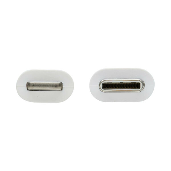 dfcd51caf0924e83a511ed063de68ce0 Tripp Lite series Safe-IT USB-C to Lightning Sync/Charge Antibacterial Cable (M/M), MFi Certified, White, 1 m (3.3 ft.)