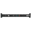 Tripp Lite series 16-Port 1U Rack-Mount Unshielded Blank Keystone/Multimedia Patch Panel, RJ45 Ethernet, USB, HDMI, Cat5e/6