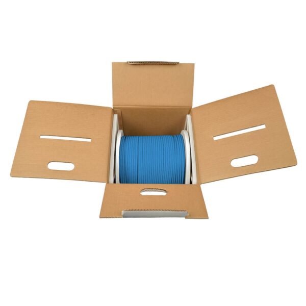 Tripp Lite series Cat6 Gigabit Bulk UTP Stranded 24 AWG CMR PVC Cable, Blue, 1000 ft. (304.8 m)