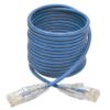 Tripp Lite series Cat6 Gigabit Snagless Slim UTP Ethernet Cable (RJ45 M/M), PoE, Blue, 6 ft. (1.83 m)