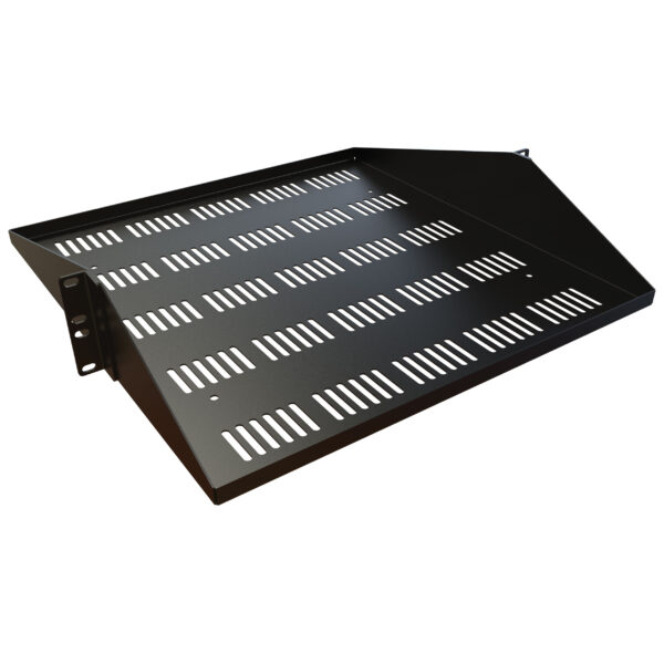 dndmv1918bk1 Hammond 2U 18IN Vented Centered Shelf