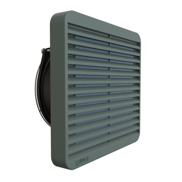 Hammond Fan & Fltr Kit 150mm, ASA61GRY