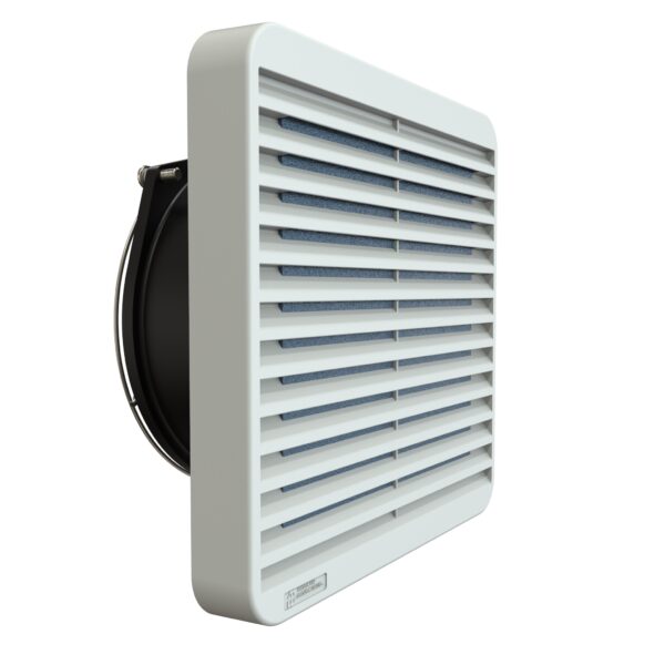 Hammond Fan & Fltr Kit 150mm, Lght Gry