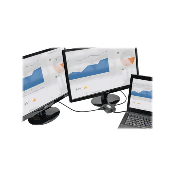 Tripp Lite series 2-Port DisplayPort to HDMI Hub, DP1.2, TAA