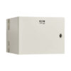 e0147f5842649c18e400bb5ad23afee7 Tripp Lite series SmartRack Industrial Enclosure with Lock - NEMA 4, Wall Mount, Metal Construction, Hinged Back, 28 in. Depth, 9U, Gray