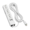 Tripp Lite series Safe-IT UL 1363 Medical-Grade Power Strip, 6x Hospital-Grade Outlets, Antimicrobial, 15 ft. (4.57 m) Cord