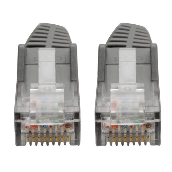 Tripp Lite series Cat6 Gigabit Snagless Molded (UTP) Ethernet Cable (RJ45 M/M), PoE, Gray, 35 ft. (10.67 m)
