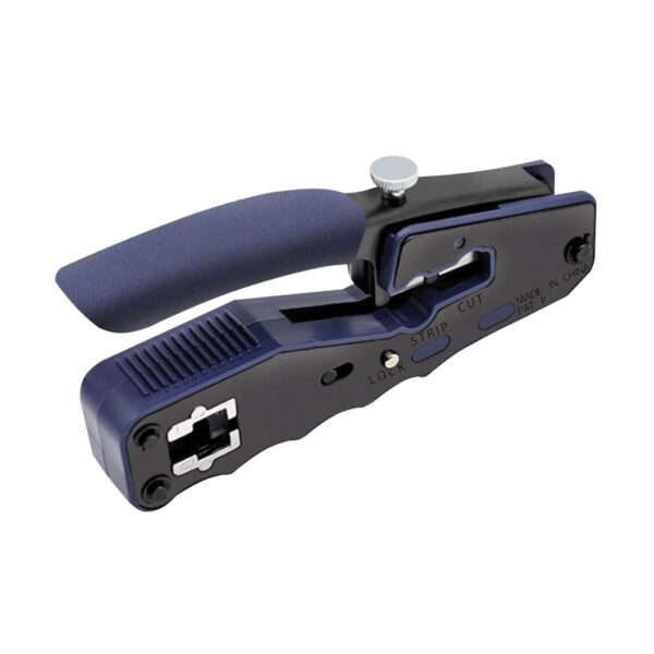 Tripp Lite series Crimping Tool with Cable Stripper for Pass-Through RJ45 Plugs