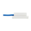 e06b2bc48f7babce6eaf3687bb46daab Tripp Lite series Cat6a Keystone Jack Cable Assembly - Shielded, PoE+, RJ45 M/F, 18-in. (45.72 cm), Blue, TAA