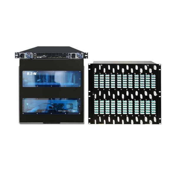 e06d576d33abc5e163ccd3b8db47235b Eaton Robotic Fiber Panel System - 512 Multimode LC Fiber Ports