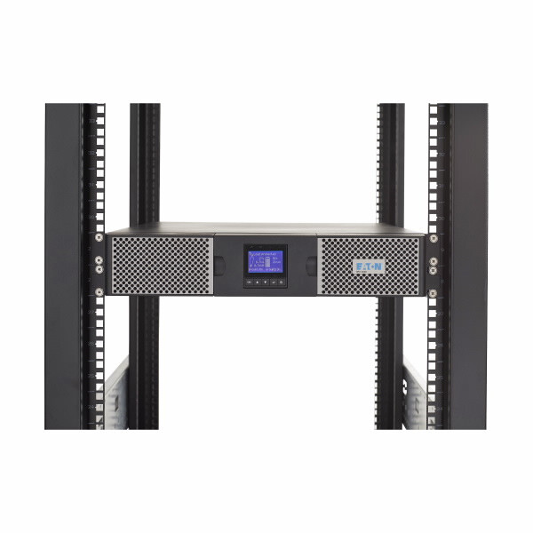 Eaton 9PX 3000VA 3000W 208V Online Double-Conversion UPS - L6-20P, 8 C13, 2 C19 Outlets, Cybersecure Network Card Option, Extended Run, 2U Rack/Tower