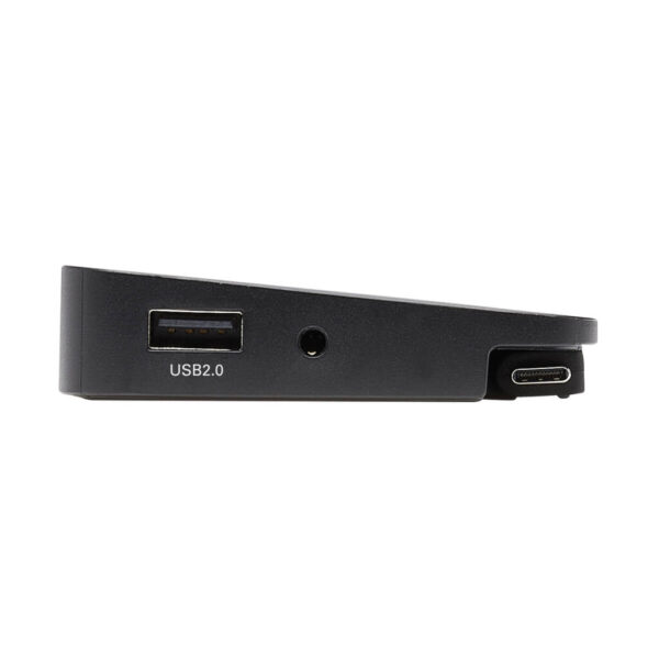 e08bd6c589da89755d36016123c0b319 Tripp Lite series USB-C Dock, Triple Display - 4K HDMI & DP, VGA, USB 3.x (5Gbps) and USB 2.0 Hub Ports, GbE, 100W PD Charging