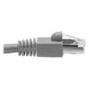 Tripp Lite series Cat6a 10G Snagless Shielded STP Ethernet Cable (RJ45 M/M), PoE, Gray, 6 ft. (1.83 m)