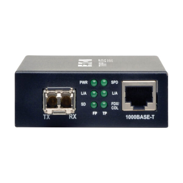 e0e9fa96a9bc148d1779f8d9d28d4c3f Tripp Lite series 10/100/1000 LC Multimode Fiber to Ethernet Media Converter, 550M, 850nm