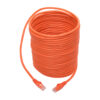 Tripp Lite series Cat6 Gigabit Snagless Molded (UTP) Ethernet Cable (RJ45 M/M), PoE, Orange, 35 ft. (10.67 m)